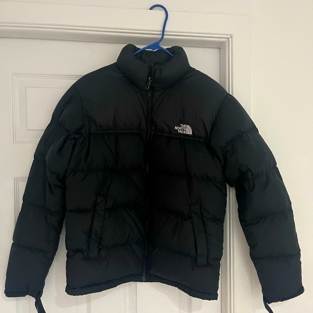 WORN ONCE BLACK NORTHFACE PUFFER SIZE SMALL